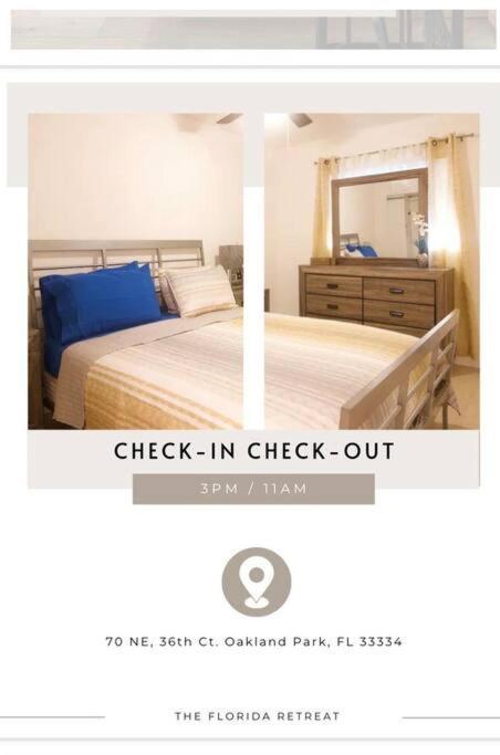 Quiet 2Bedroom At Fort Lauderdale Fl Kültér fotó